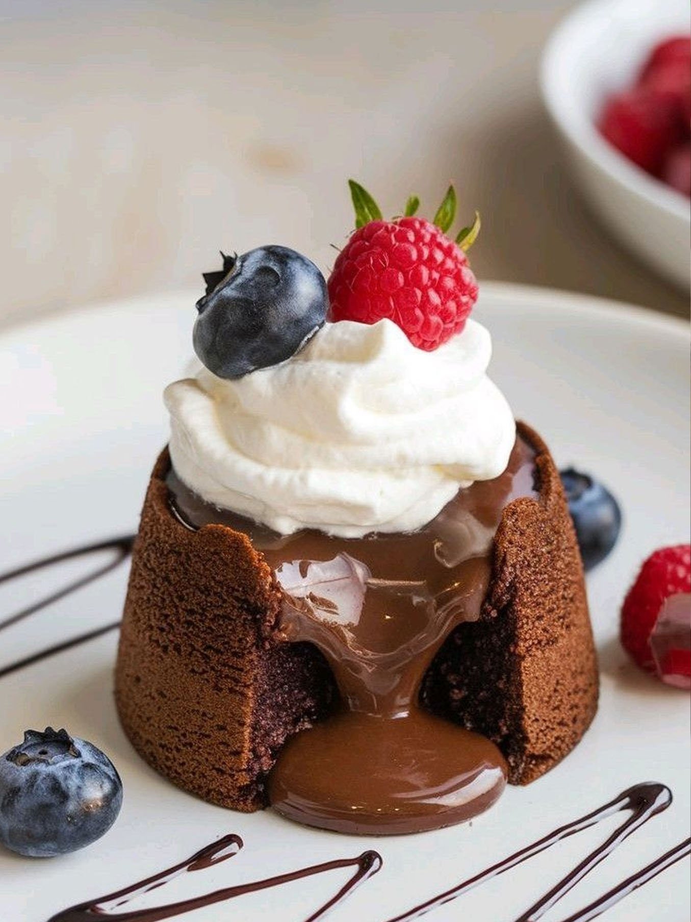 MOLTEN CHOCOLATE CAKE 